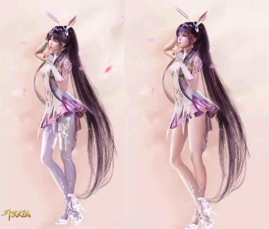 斗罗大陆:五大女神光腿秀,小舞纯欲感十足,裸足比比东赢麻了