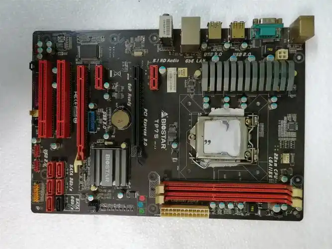 biostar映泰tp751230v2金邦8g400w电源机箱主板