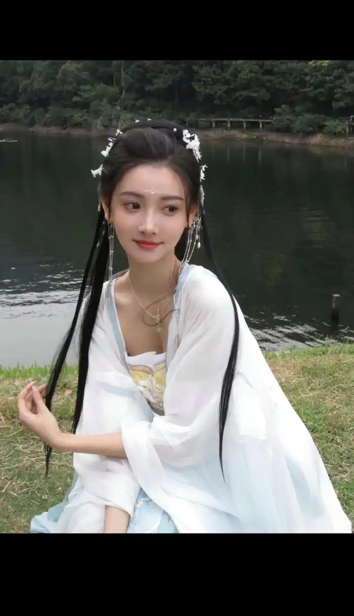 抖音十大古风颜值美女,排名不分先后,你觉得谁更胜一筹呢? 第三位,金