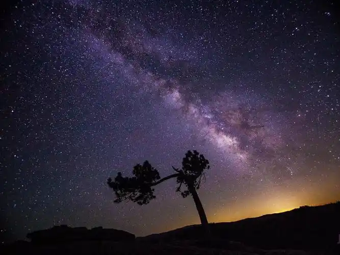 最美的银河夜空风景高清壁纸