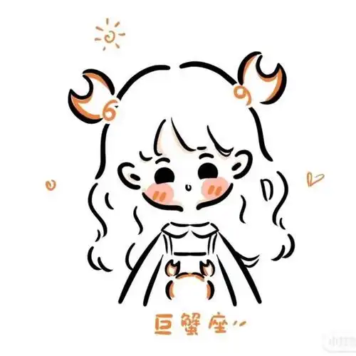 头像|十二星座卡通头像