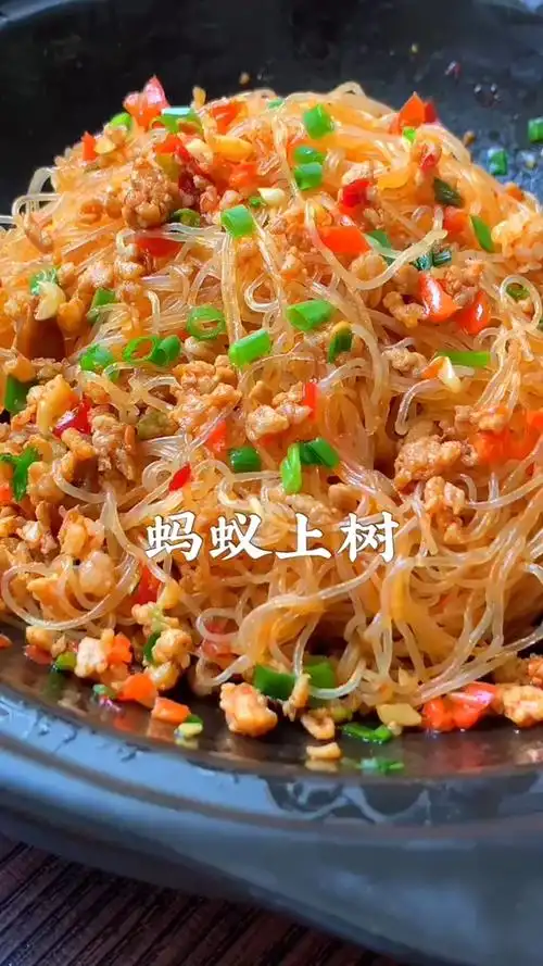 蚂蚁上树的做法