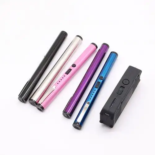 户外手电筒防护电击防暴高压小款强悍户外防卫用品自卫电击器手电防暴