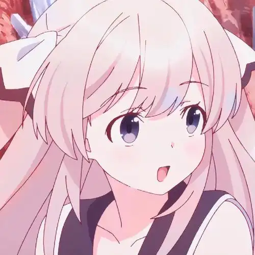 二次元动漫头像:我有在慢慢解开自己系上的死结