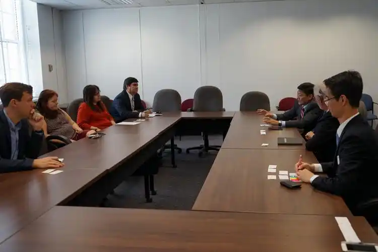 点商标高管拜访美国商务部_.商标(点商标)注册管理机构|点商标管理机