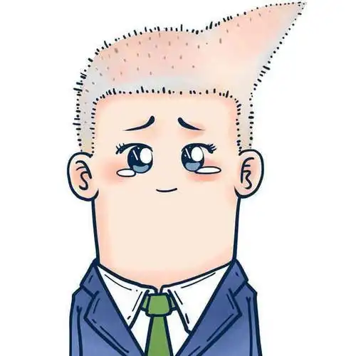 暴漫白色小光头qq表情包