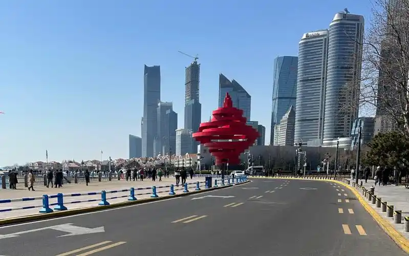 青岛五四广场cbd