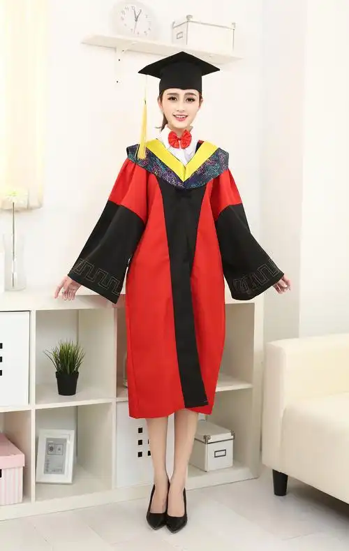 导师服 毕业典礼老师服 小学中学大学毕业导师服装文理工农医军科