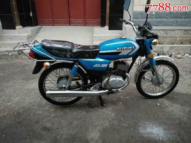 金城铃木ax100老摩托车