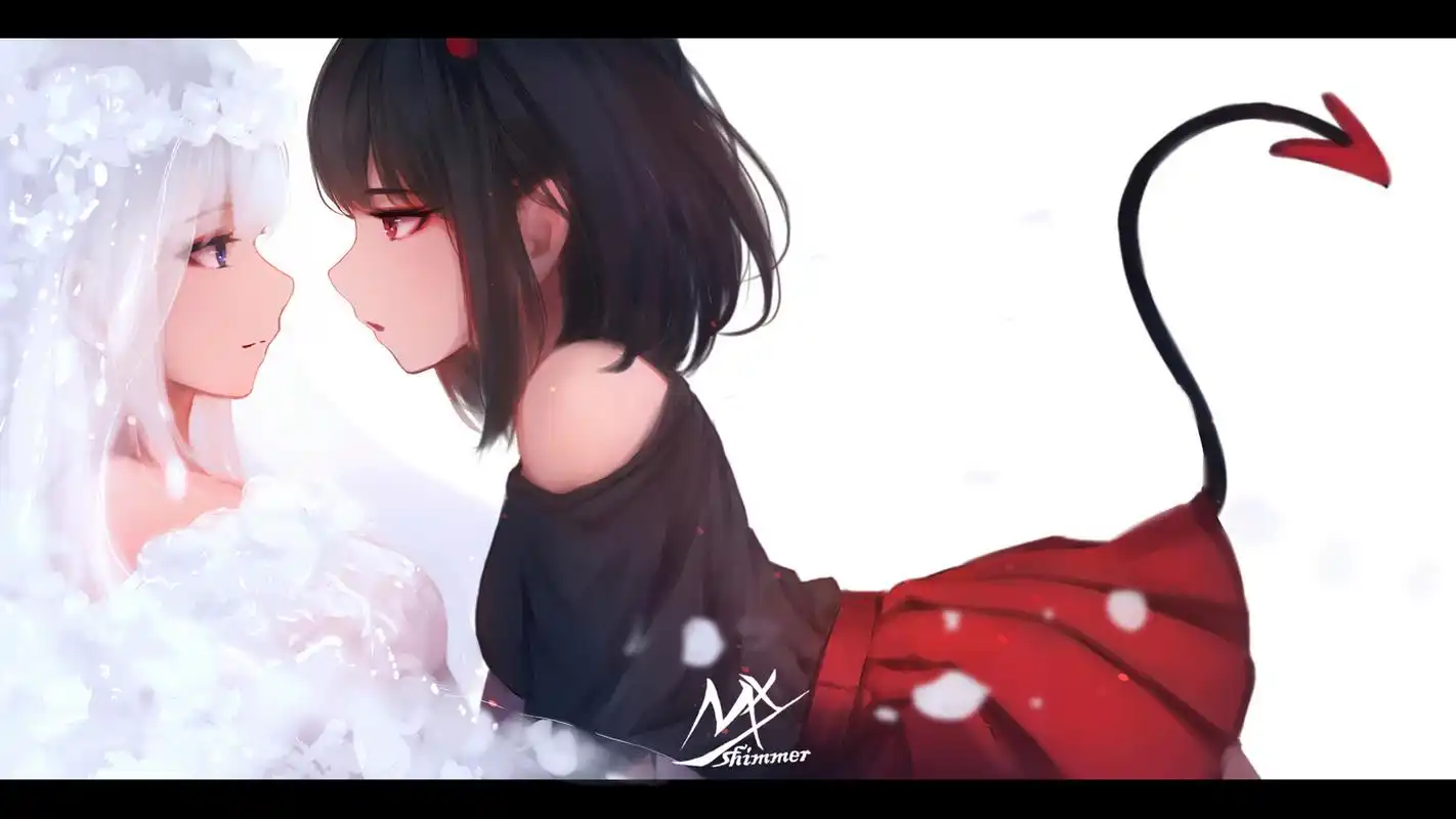 动漫少女唯美图片桌面壁纸