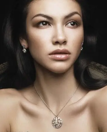 混血名模rosemary