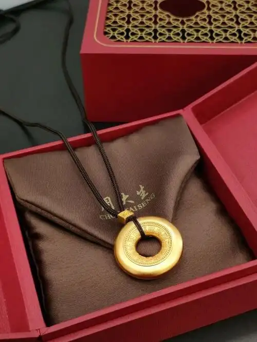 周大生古法黄金平安扣|愿你事事圆满福运临门