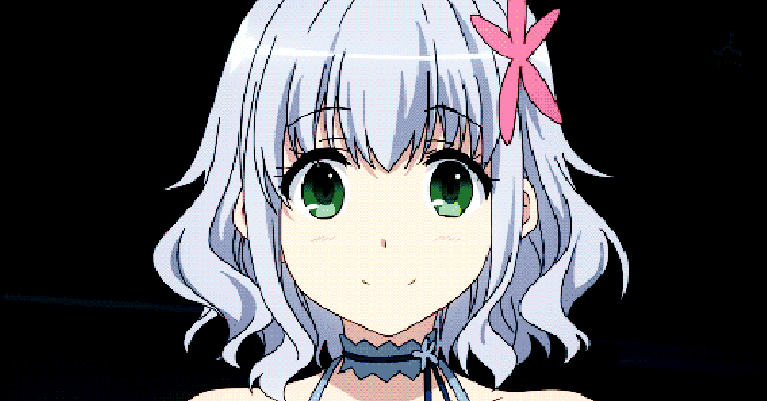 微笑gif歪头gif抓狂gif少女gif