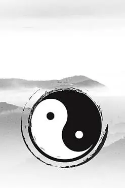 中国风水墨中医太极养生文化海报背景素材颜色竖图商用图片免费图片全