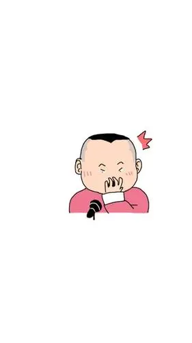 可爱q版卡通岳云鹏