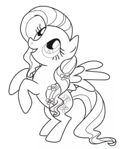 小马宝莉简笔画紫悦步骤