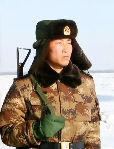 这是邰忠利在值勤的资料照片(2009年3月4日摄)