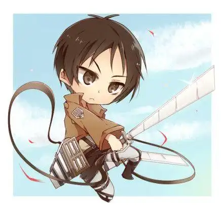进击的巨人##艾伦#好可爱~~【绘师:おむ烈*ついったー】【id=