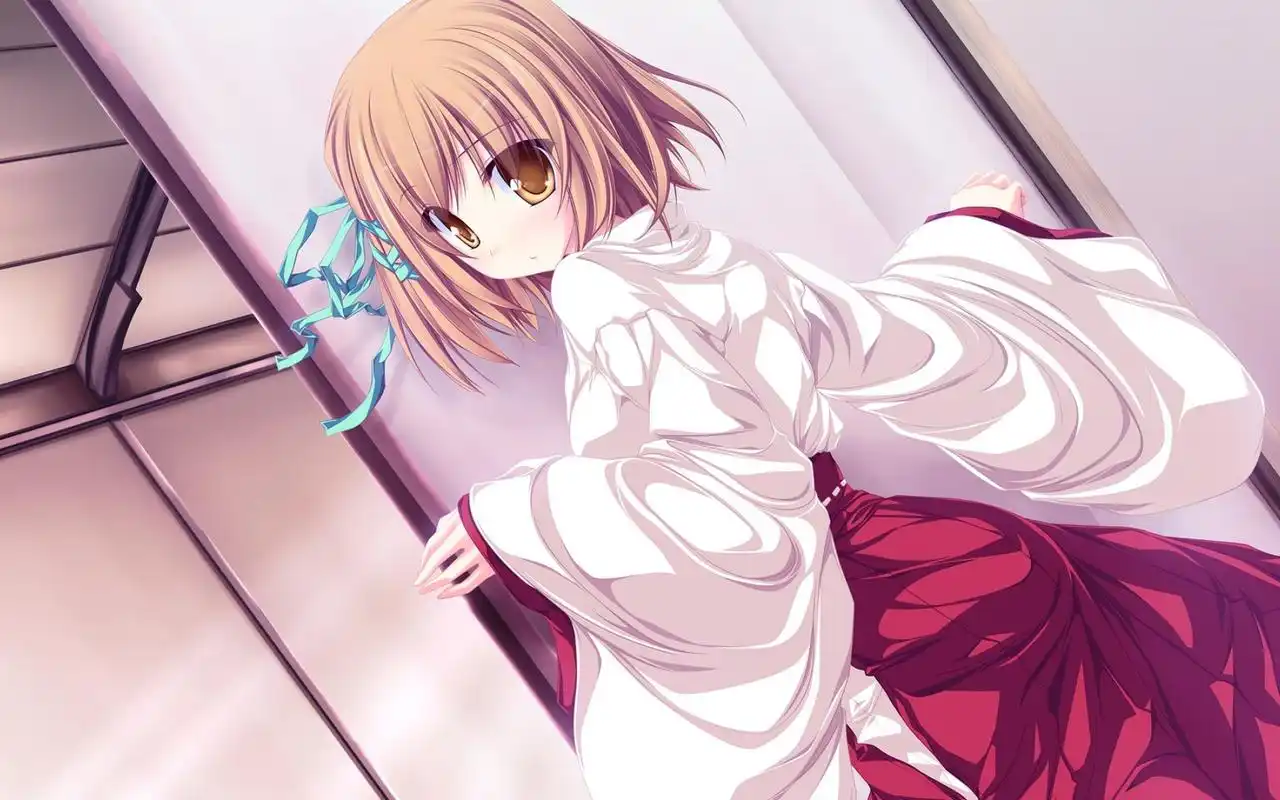 唯美梦幻的日本动漫美女高清图片桌面壁纸