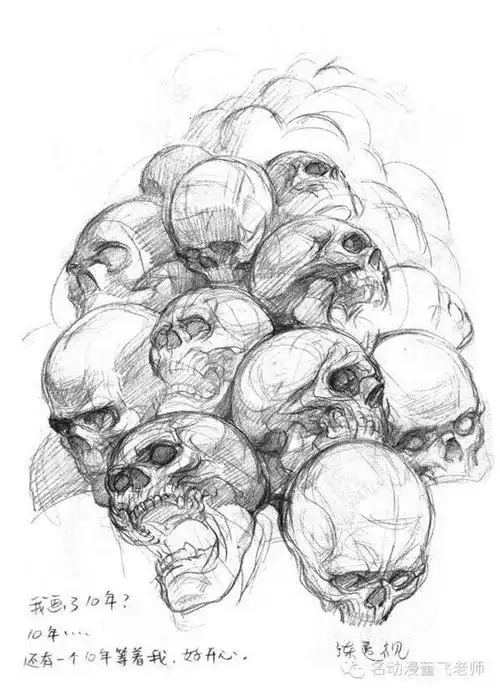 头部结构及透视的画法解析,吊炸天!