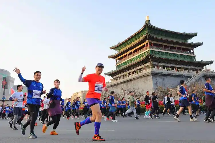 2020西安马拉松比赛精选集