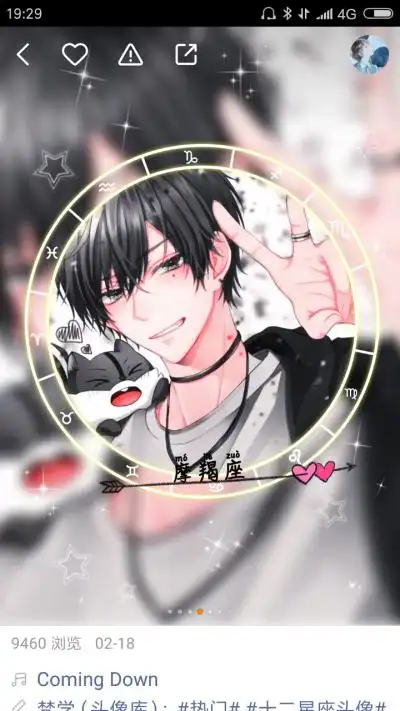 十二星座男头动漫