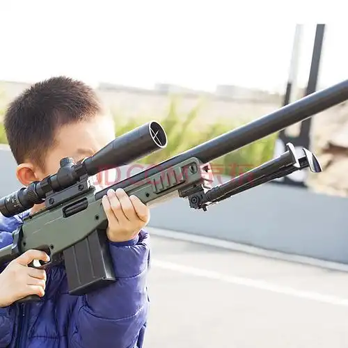 大号玩具枪手动吃鸡98k拉栓抛壳98克阻击抢套装amw儿童98凯ak可发射软