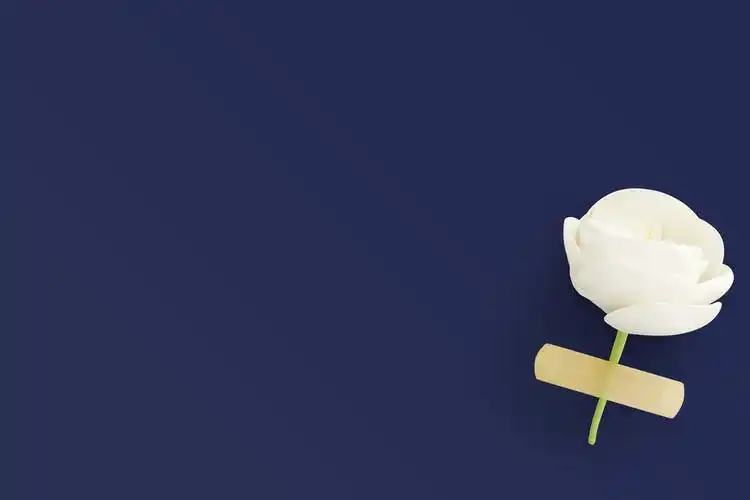 创意个性简约蓝色背景图片