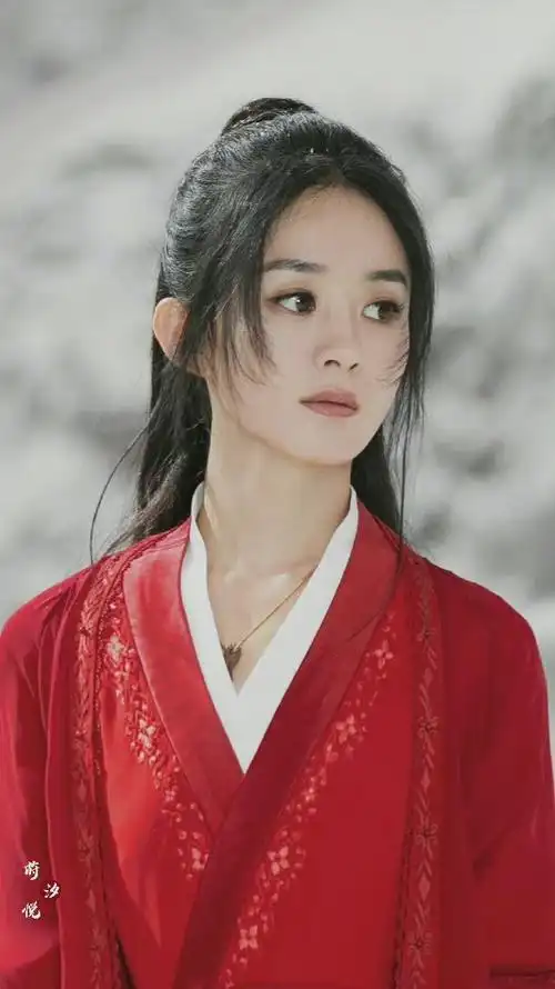 赵丽颖超话#电视剧红衣美人图鉴##长在你审美上的红衣美人#红衣的小赵