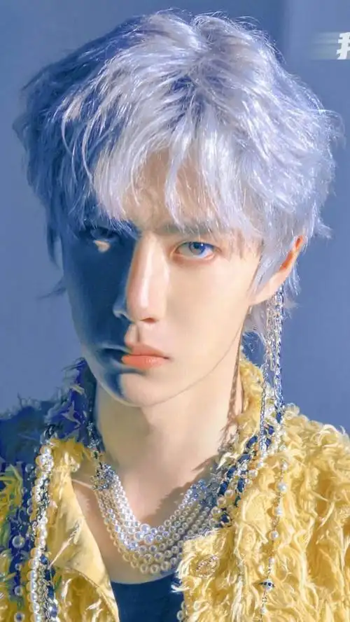 王一博银发 - 堆糖,美图壁纸兴趣社区