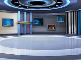 演播室cg模型下载-演播室3d模型下载-cg99设计网