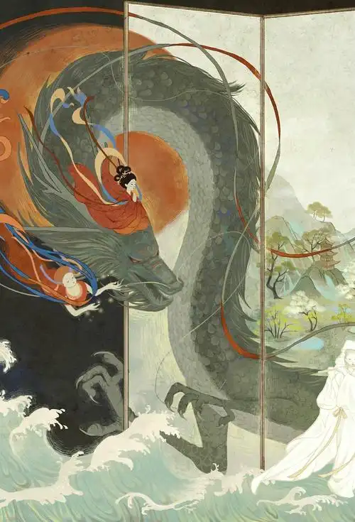 分享收藏二十八星宿拟人·角木蛟古风插画 | 遇龙泽时标签古风不