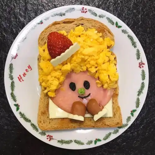 花样儿童早餐分享,充满圣诞节日气息,很好看!