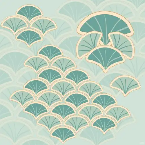 标签:松叶装饰日式