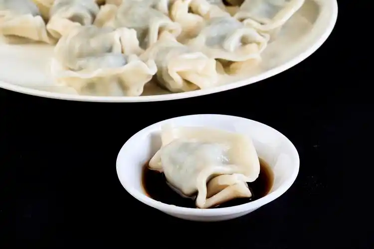 煮熟的饺子图片 营养美食,家庭美食,中华美食,面食,饺子, _ 煮熟的饺