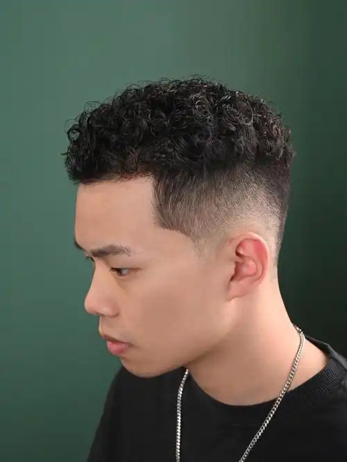 拉美卷||短款拉美卷➕低渐变 #男士发型