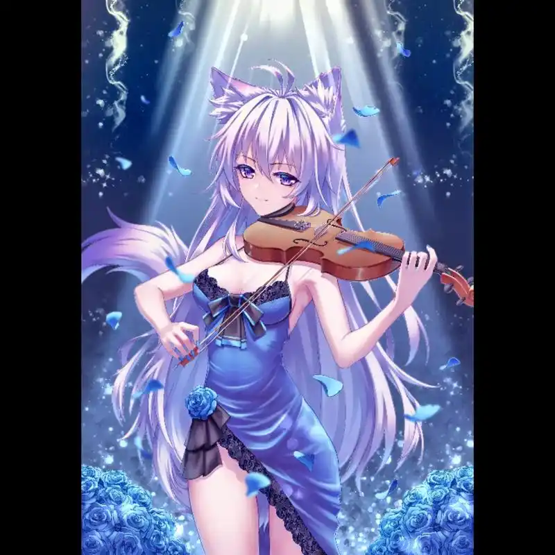 优雅的演奏-小提琴特辑.#抖音热点宝 #二次元 #动漫 - 抖音