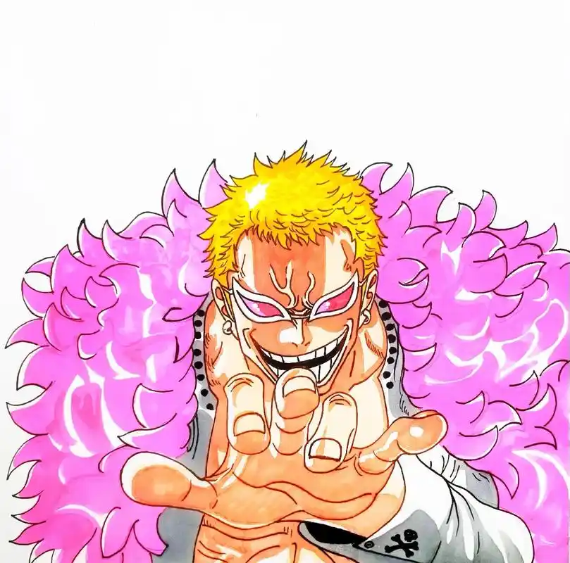 动漫人物手势(1-10)6joker多弗朗明哥#海贼王 #绘 - 抖音