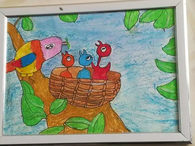 一 路 美 景----启明小学学生绘画作品展