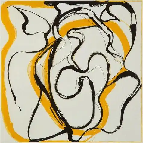 抽象线条画 线条抽象画人物