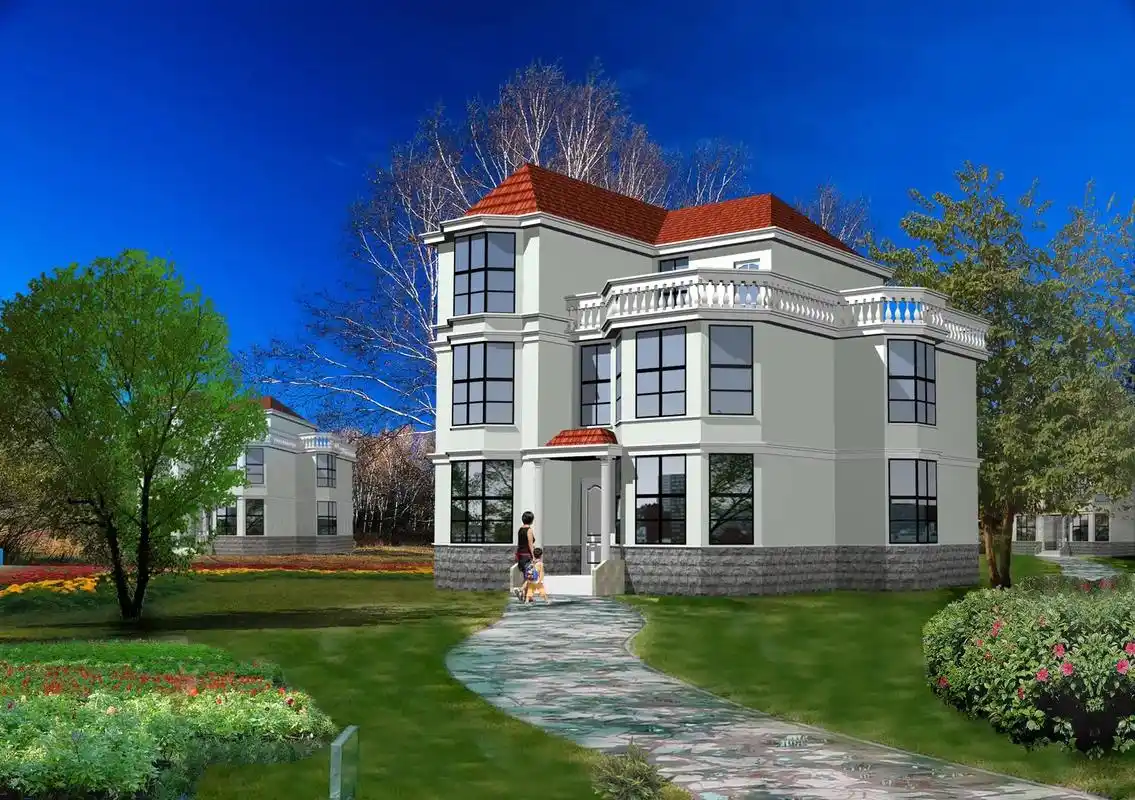 三层自建房设计图案例分享.#建筑设计 #全套施工图纸 #农村 - 抖音