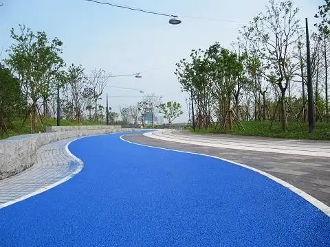彩色透水沥青混凝土