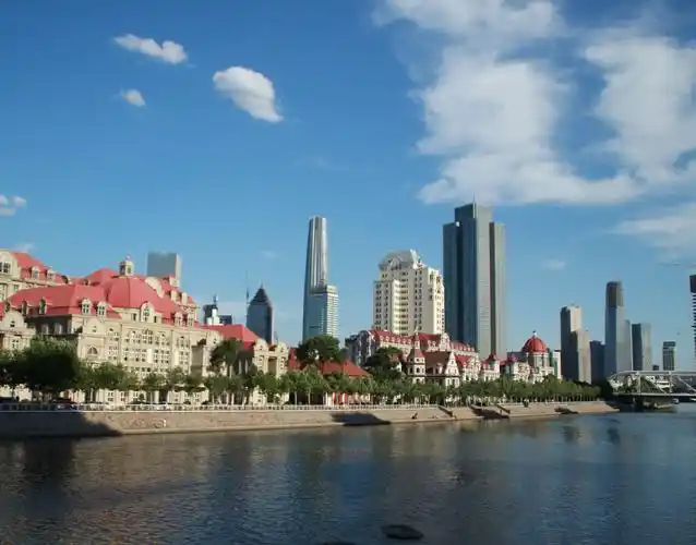 天津海河风光(陕西高校)