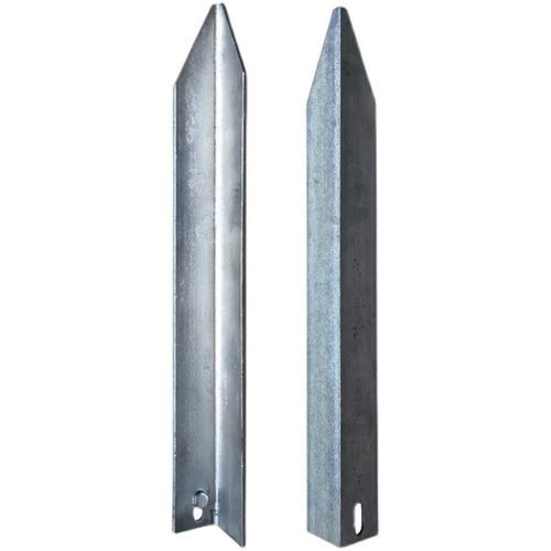 印咸接地桩镀锌角钢冲孔接地线接地角钢简易防锈不锈热镀锌避雷接地极