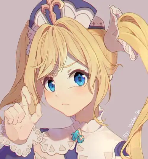 二次元昵称koncxewrv1分享了这个作品#芭芭拉#少女#原神project#原神