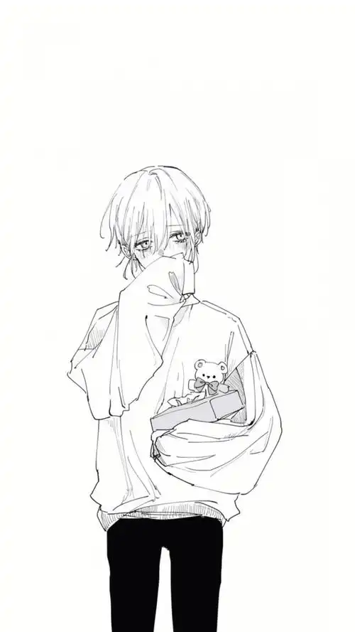 简约病娇小男孩