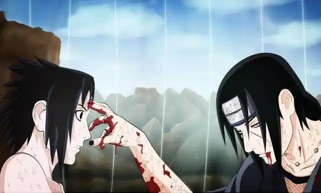 火影忍者鼬自创爱的方式,被佐助继承,成为宇智波表达爱的方式