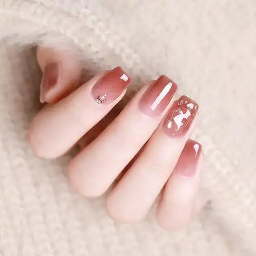 冰透裸色指甲油胶2020年新款网红流行果冻奶白色光疗胶美甲店专用