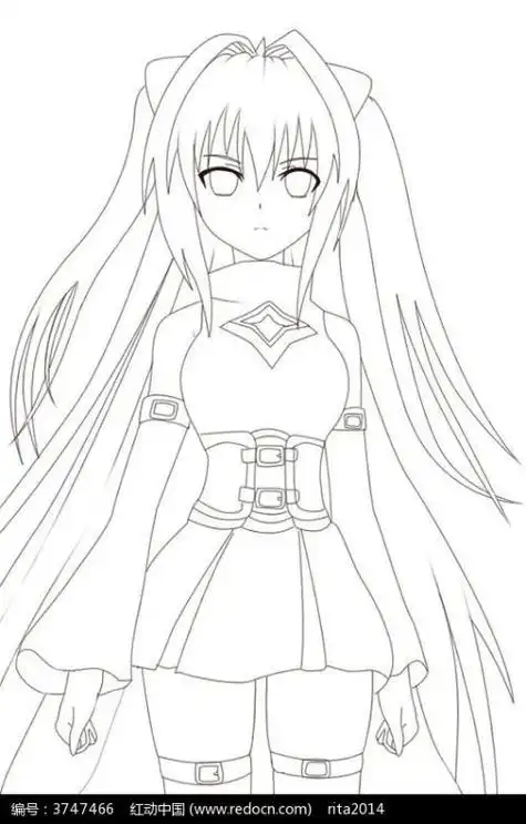 简单的漫画人物可爱简笔画步骤