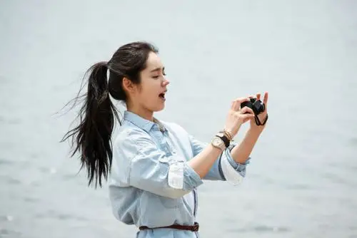 韩佳人海边旅行